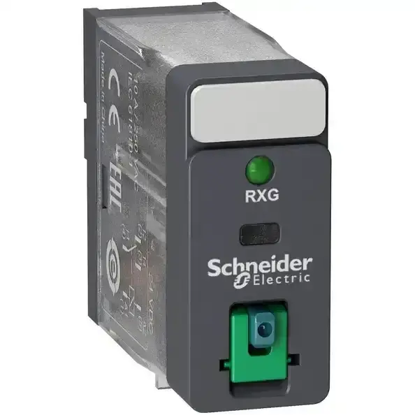 Schneider Electric - RXG12BD - 1CO 10A RELAY LTBLED 24VDC - 1