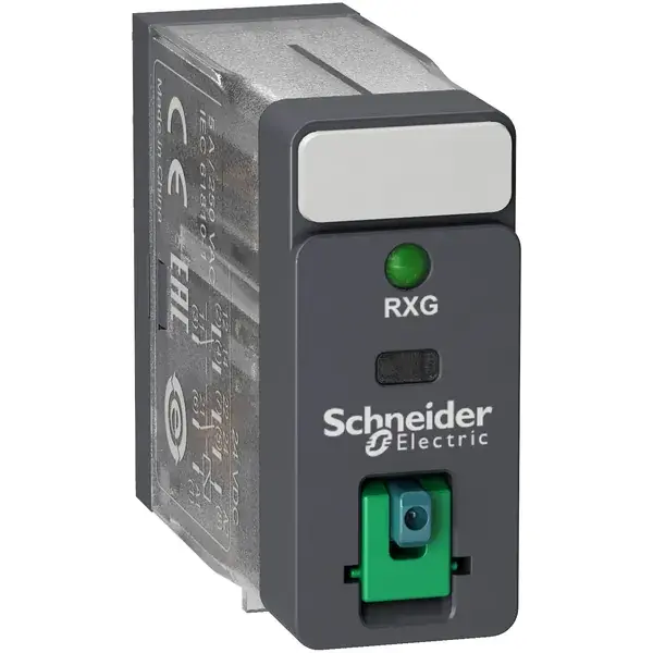 Schneider Electric - RXG22BD - 2CO 5A RELAY LTBLED 24VDC - 1