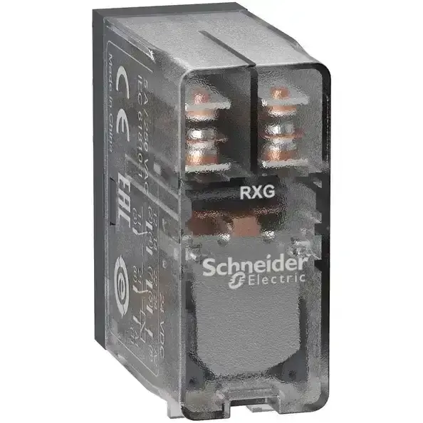 Schneider Electric - RXG25BD - 2CO 5A RELAY CLEAR 24VDC - 1