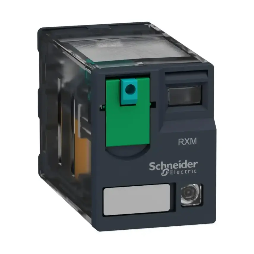 Schneider Electric - RXM3AB2BD - Miniature relay 3 CO with LED 24 V DC - 1
