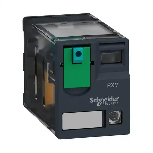 Schneider Electric - RXM4GB2BD - Miniature relay 4 CO low level with LED - 1