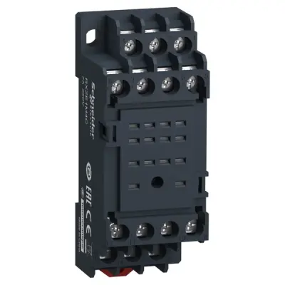 Schneider Electric - RXZE1M4C - SIMPLE SOCKET 29MM / MIXED TERMINATIONSS - 1