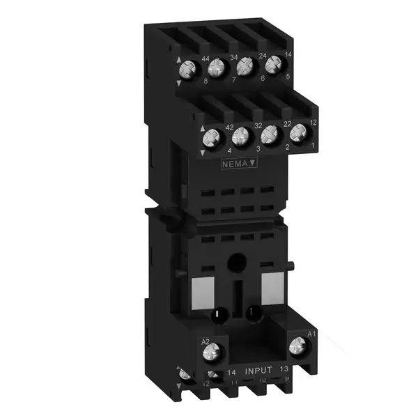 Schneider Electric - RXZE2M114M - Simple Socket mixed terminations 4CO ris - 1
