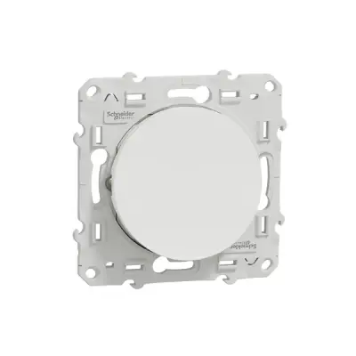 Schneider Electric - S520204 - Odace 2-way Switch Siliconproof White - 1