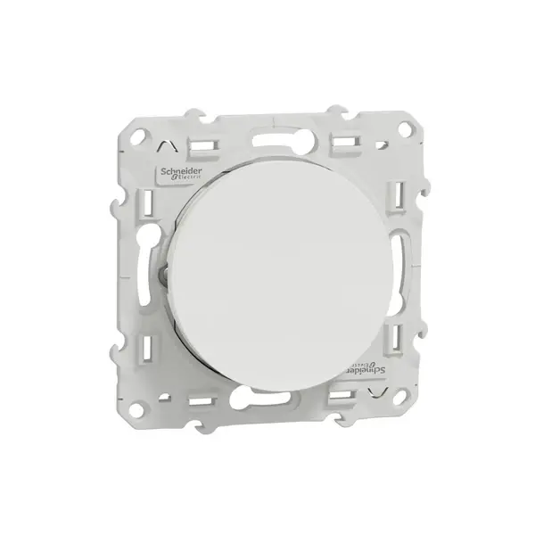 Schneider Electric - S520204 - Odace 2-way Switch Siliconproof White - 1