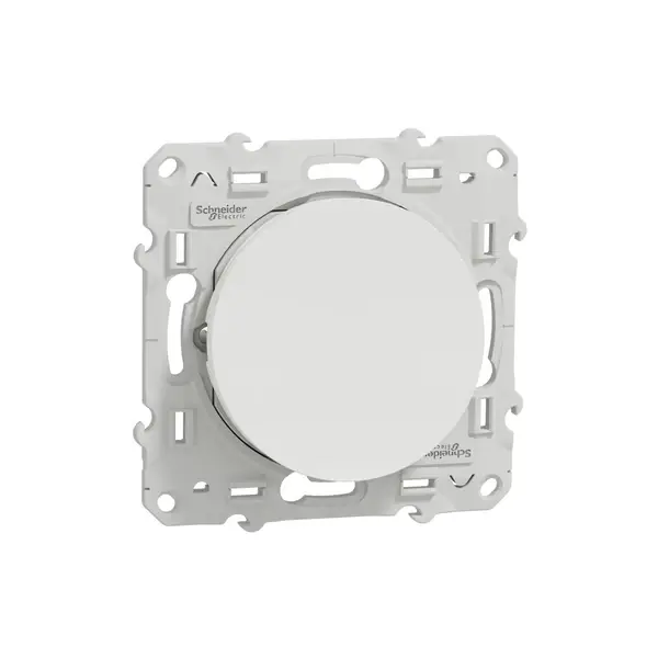 Schneider Electric - S520206 - Odace Push-button White - 1