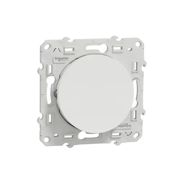 Schneider Electric - S520263 - Odace 2-way Switch w/Loc.Lamp White - 1