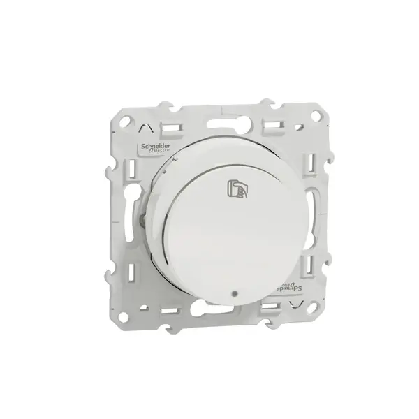 Schneider Electric - S520283 - Odace Keycard Switch w/ LED White - 1