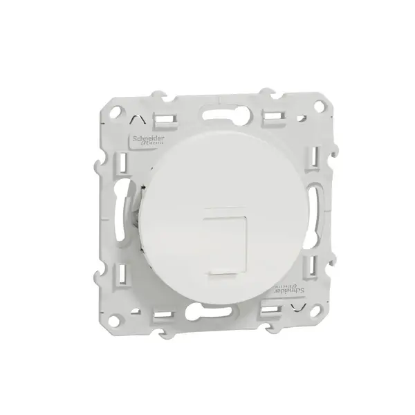 Schneider Electric - S520477 - Odace RJ45 Cat6A STP Data Socket White - 1