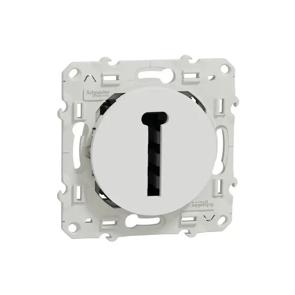 Schneider Electric - S520496 - Odace Telephone Socket FR Telcom White - 1