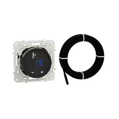 Schneider Electric - S520509 - TOUCH DISPLAY THERMOSTAT ODACE - 1