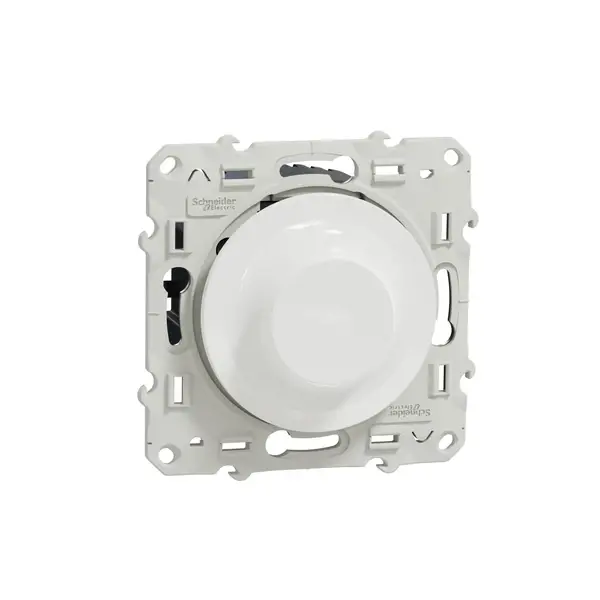 Schneider Electric - S520511 - Odace Rotary Dimmer 2-way 40-600VA White - 1