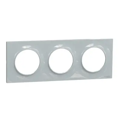 Schneider Electric - S520706B1 - Odc Styl 3-gang 71mm Hor/Ver Frame Stone - 1
