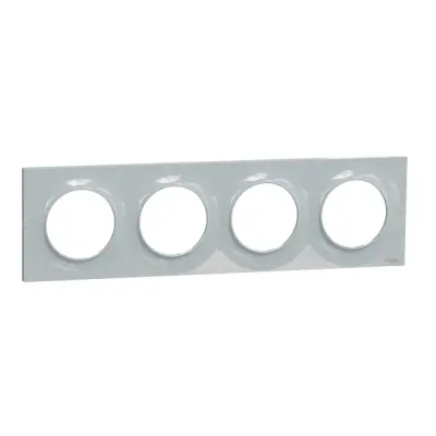 Schneider Electric - S520708B1 - Odc Styl 4-gang 71mm Hor/Ver Frame Stone - 1