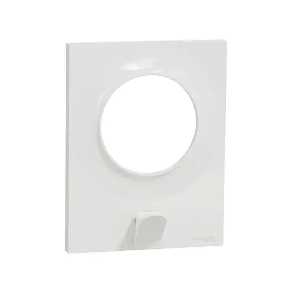 Schneider Electric - S520722 - Odace Styl 1-g Frame w/ Key Holder White - 1