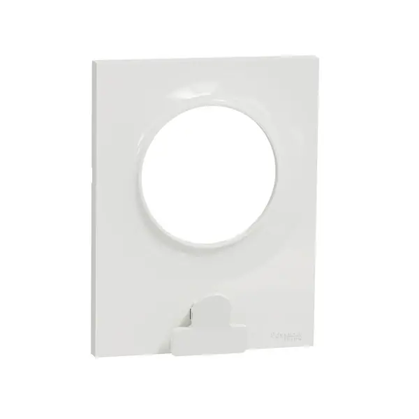 Schneider Electric - S520742 - Odace Styl 1-gang Frame w/ Clip White - 1