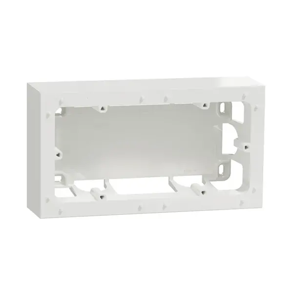 Schneider Electric - S520764 - Odace Styl Box 2-gang White - 1