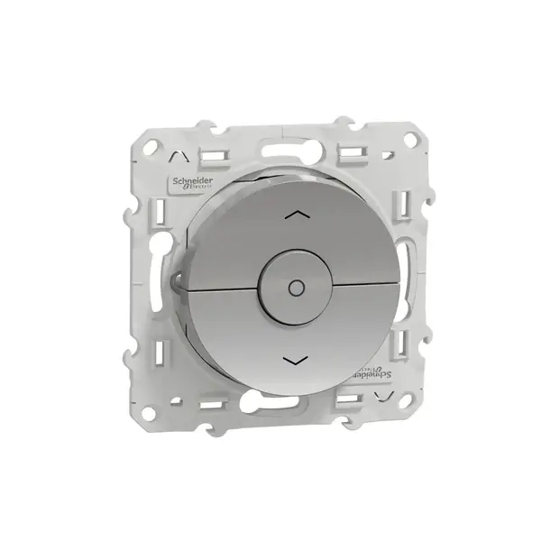 Schneider Electric - S530208 - Odace 3-position Rocker Switch 6A Alum - 1