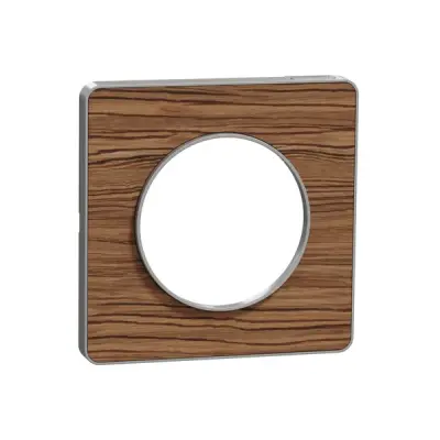 Schneider Electric - S530802P - Odc Tch 1g Frame Alm Bordr71mm Wood Veng - 1