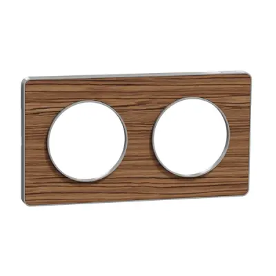 Schneider Electric - S530804P - Odc Tch 2g Frame Alm Bordr71mm Wood Veng - 1