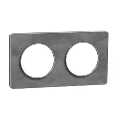 Schneider Electric - S530804V - Odc Tch 2g Frame Alm Bordr71mm Ardoise - 1