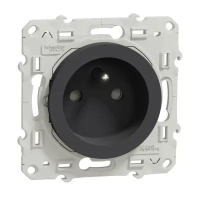 Schneider Electric - S540039 - SO FR 2P+pinE shuttered 16A - 1