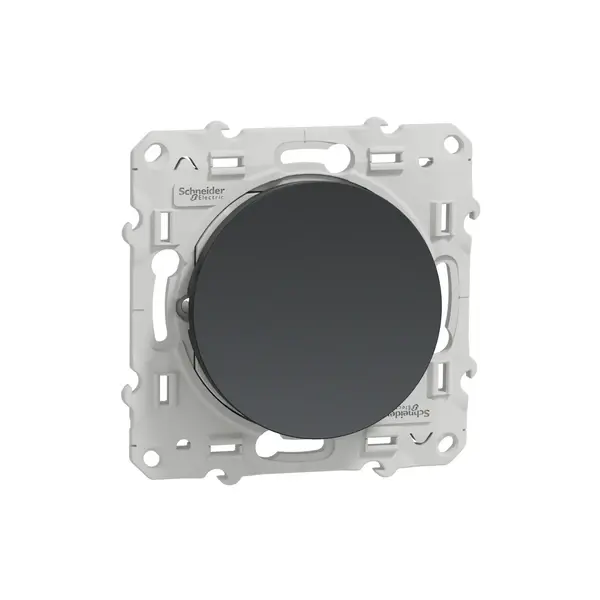 Schneider Electric - S540206 - Push button NO 10A anthracite - 1