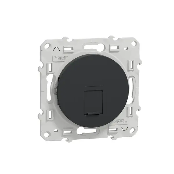 Schneider Electric - S540476 - ODACE RJ45 CAT6 STP ANTHRACITE - 1