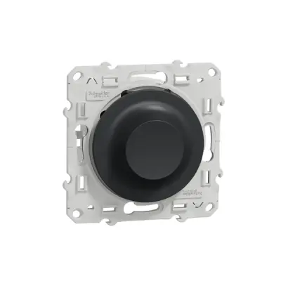 Schneider Electric - S540512 - Odace uni LED rotary dimmer 400W ant. - 1