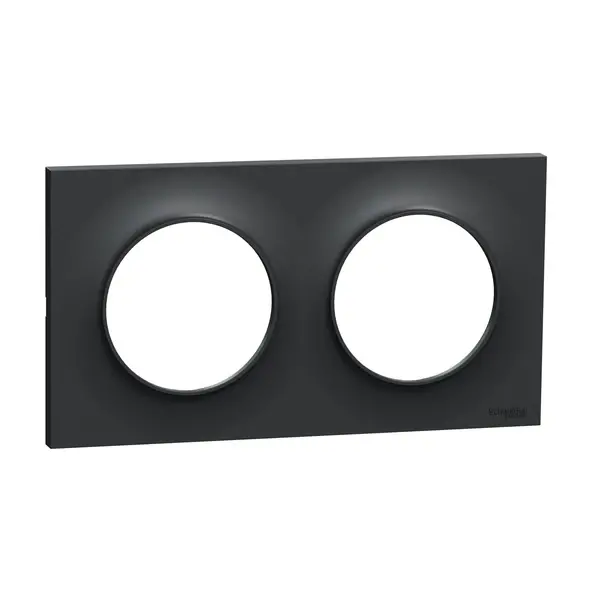 Schneider Electric - S540704 - 2G Outer plate Styl Anthracite - 1