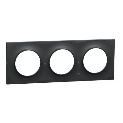 Schneider Electric - S540706 - 3G Outer plate Styl Anthracite - 1