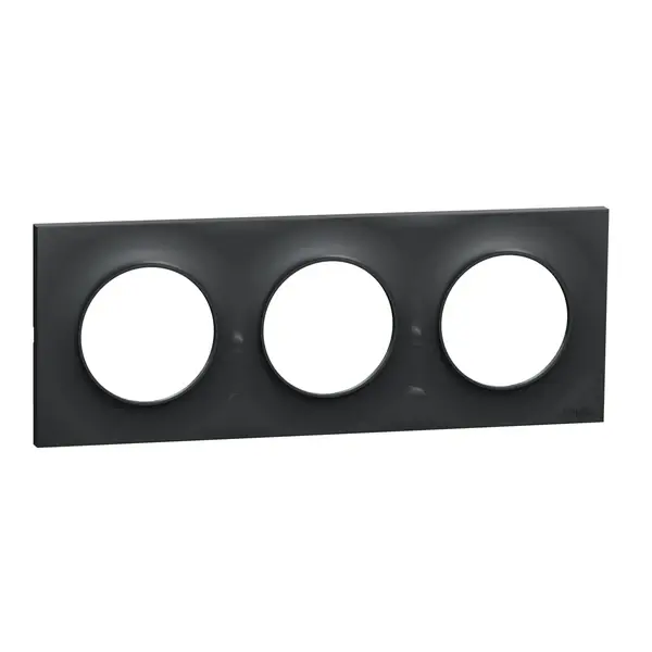 Schneider Electric - S540706 - 3G Outer plate Styl Anthracite - 1