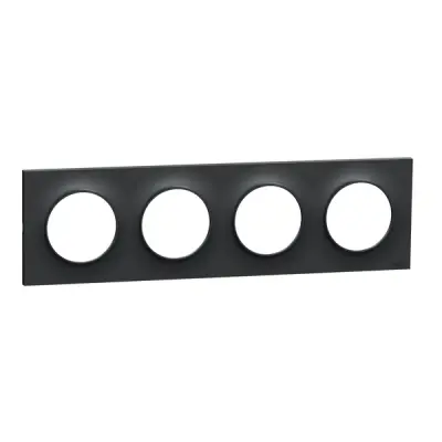 Schneider Electric - S540708 - 4G Outer plate Styl Anthracite - 1