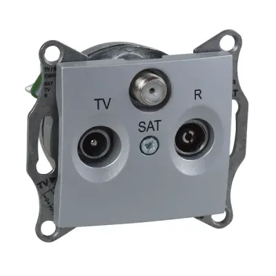 Schneider Electric - SDN3501460 - SEDNA TV/R/SAT PRZ GEC. 4DB ALM - 1