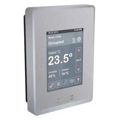 Schneider Electric - SER8350A0B00 - Bacnet Gümüş Kasa Gümüş Çerçeve PIR yok - 1
