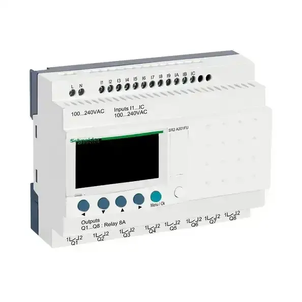 Schneider Electric - SR2A201FU - SR 20 I-O 100-240 VAC WC - 1