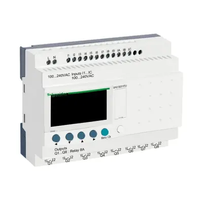 Schneider Electric - SR2B201FU - SR 20 I-O 100 240 VAC - 1