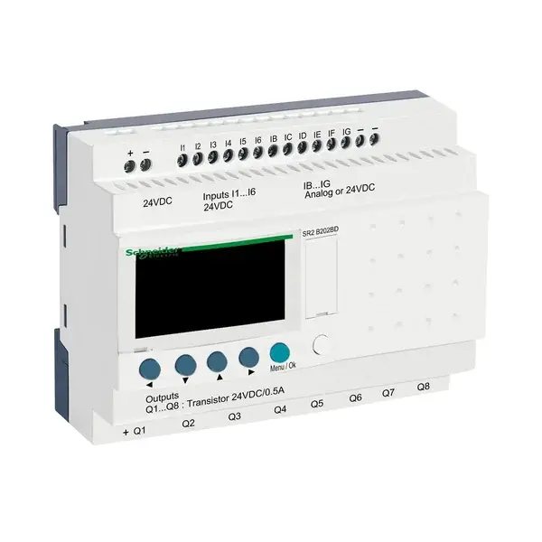 Schneider Electric - SR2B202BD - SR 20 I-O ST 24 VDC - 1
