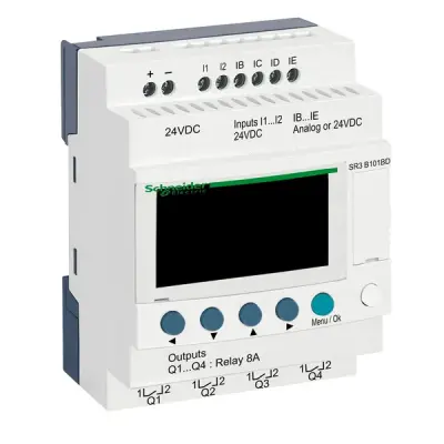 Schneider Electric - SR3B101BD - SR 10 I-O 24 VDC - 1