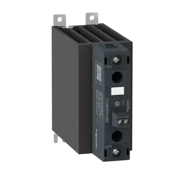 Schneider Electric - SSD1A360BDC2 - solid state relay-DIN rail, Single Phase - 1