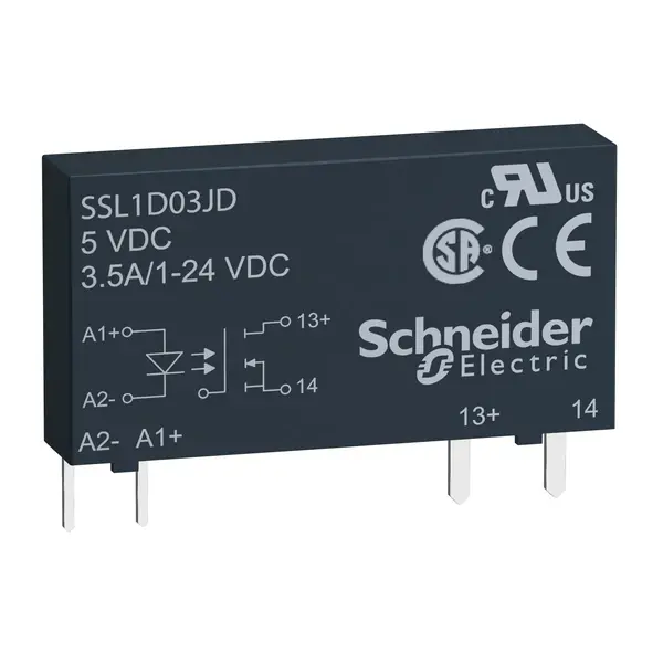 Schneider Electric - SSL1D03BD - 1 PHASE SOLID STATE RELAY 24VDC 3.5A 24V - 1