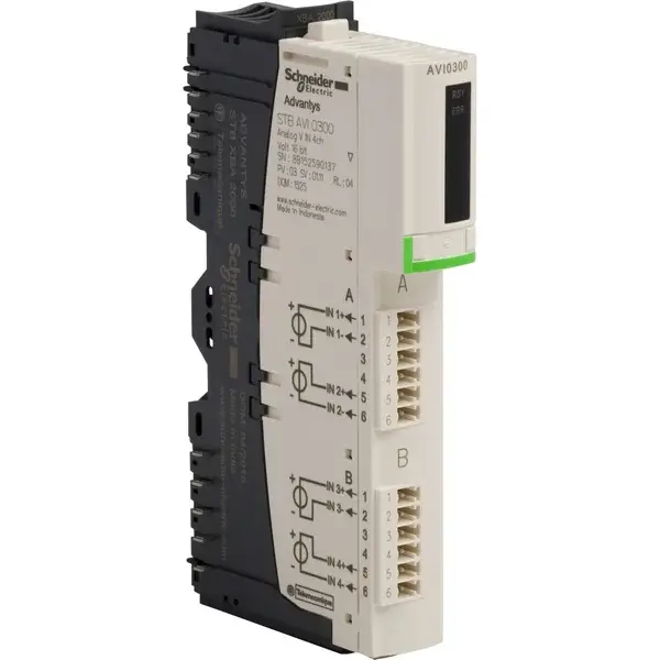 Schneider Electric - STBAVI0300K - analog v in 4ch kit conns - 1