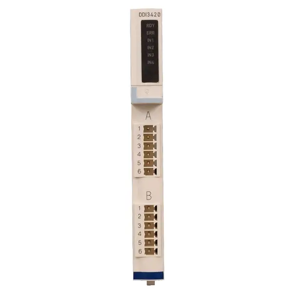 Schneider Electric - STBDDI3420 - 24VDC Giriş 4kanal sink 3telli 0.5ms cfg - 1
