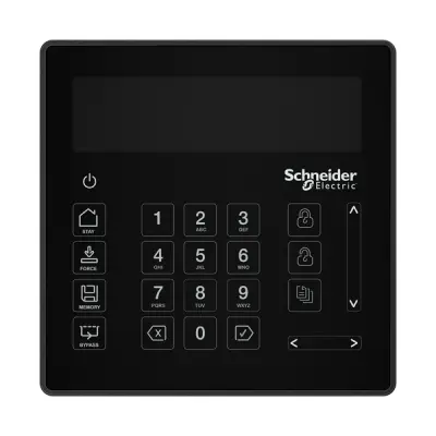 Schneider Electric - SX-KLCS-B - Touch Sense LCD Keypad Black - 1