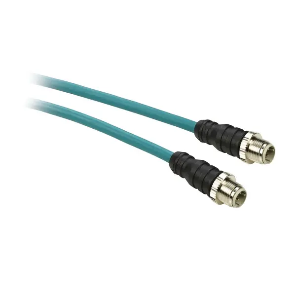 Schneider Electric - TCSECL1M1M3S2 - ENET CABLE M12-M12 3M 2X2X26 CE LDUTY - 1