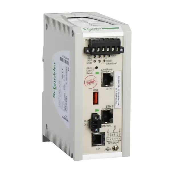 Schneider Electric - TCSEFEA23F3F22 - ConneXium Tofino Firewall TX/TX - 1