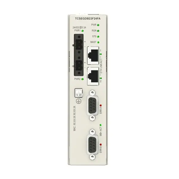 Schneider Electric - TCSEGDB23F24FA - M340 Modbus Plus Proxy - 1
