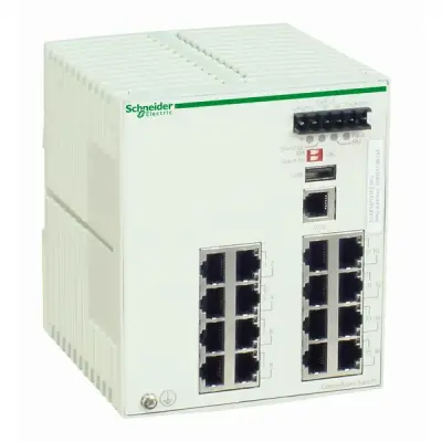 Schneider Electric - TCSESM163F23F0 - ConneXium Managed Switch - 14TX/2FX-SM - 1