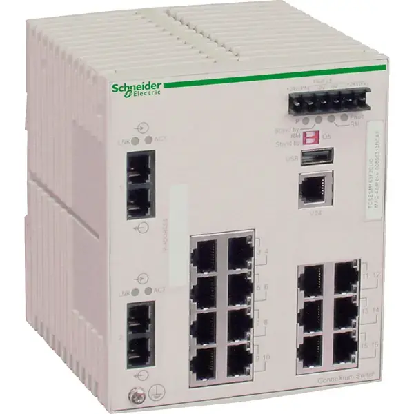 Schneider Electric - TCSESM163F2CS0 - CONNEXIUM MANAGED SWITCH - 1