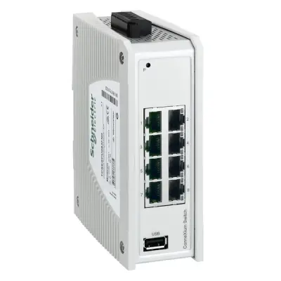 Schneider Electric - TCSESPU083FN0 - ConneXium P-Unmanaged Switch - 8TX - 1